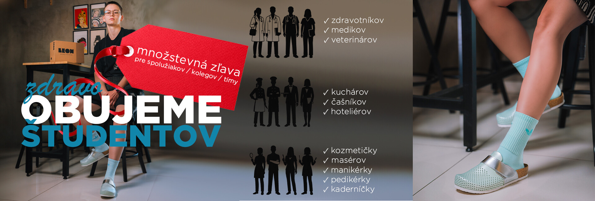 Množstevná zľava pre študentov a kolegov