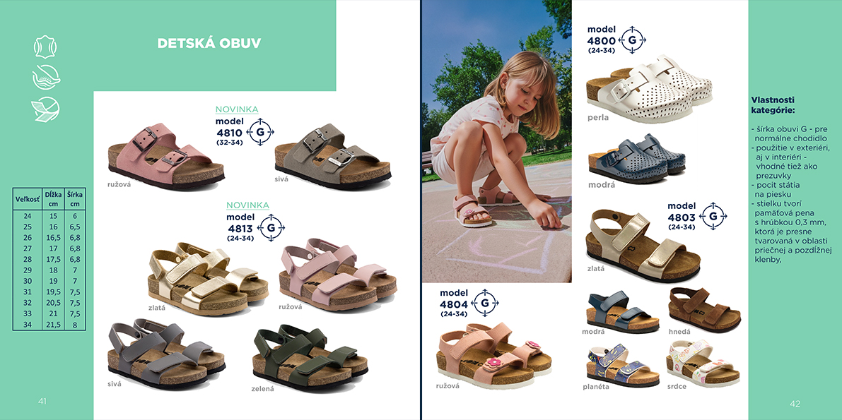 23 Detská kožená zdravotná obuv LEON