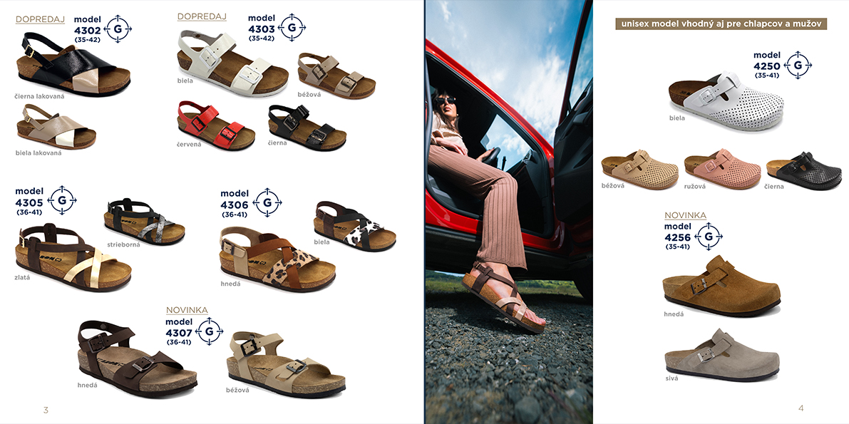 4 Korková zdravotná obuv LEON