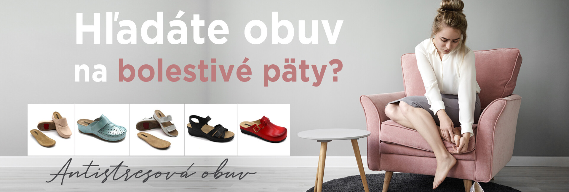 Antistresová obuv