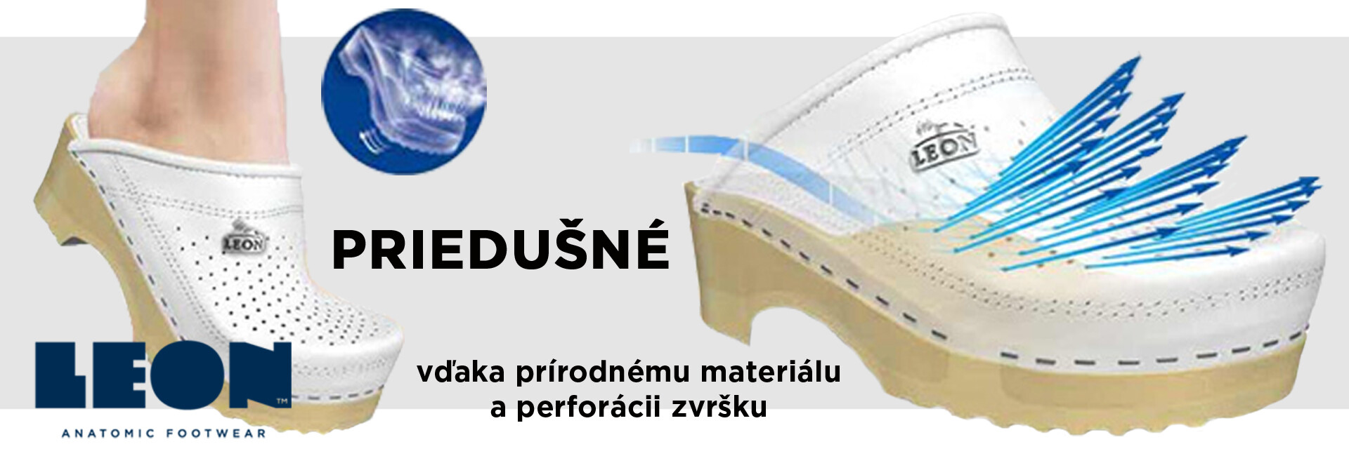 Vlasnosti LEONiek priedušnosť