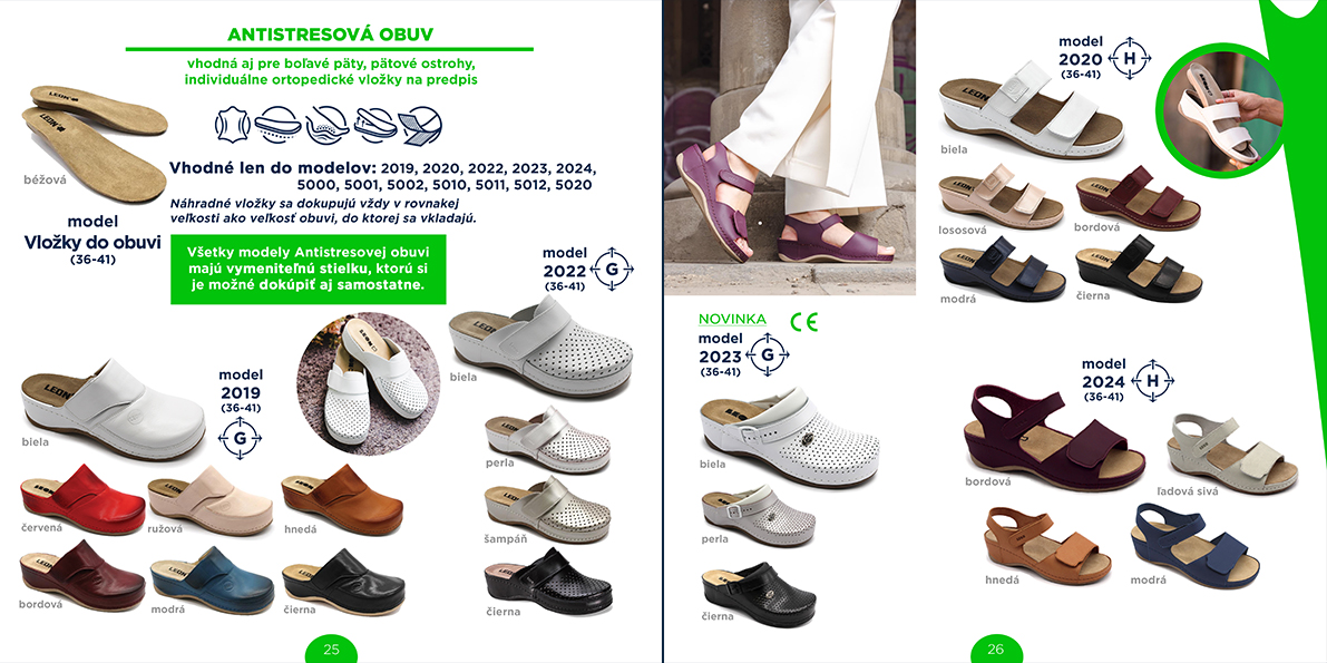 15 Antistresová zdravotná obuv LEON