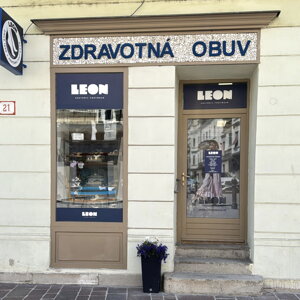 Kamenná predajňa zdravotnej obuvi LEON v Košiciach