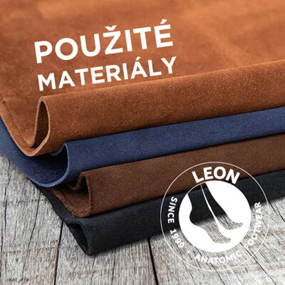LEON použité materiály
