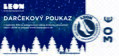 Darčekový poukaz LEON 30€