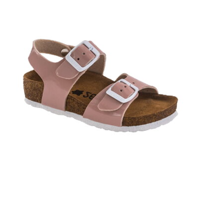 LEON 4805 Dievčenské zdravotné kožené sandále