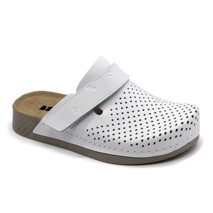 Leon 500 zdravotná kožená obuv so suchým zipsom