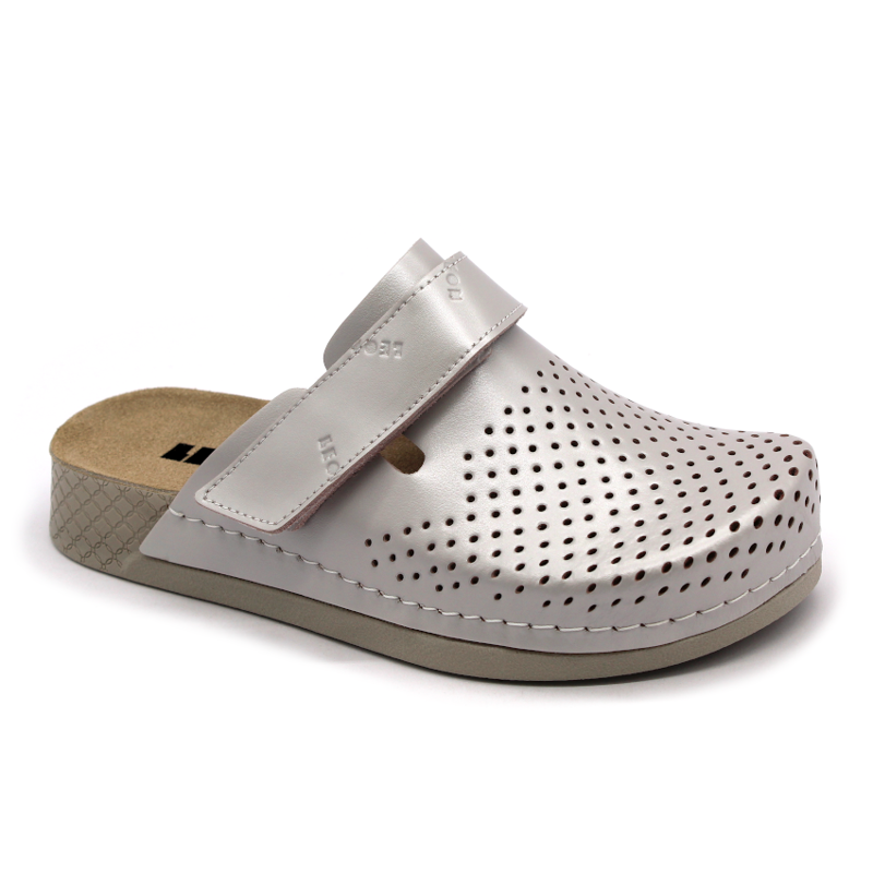 Leon 500 zdravotná kožená obuv so suchým zipsom