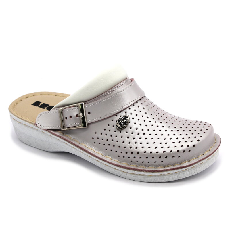 Leon V202 Dámska pracovná celokožená zdravotná obuv 