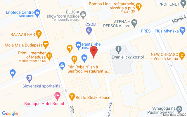 Google map: Včeláre 15